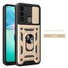 For Tecno Spark 8C Case Tecno Spark 9 Cover Spark Go 2026 Magnetic Ring Holder Armor Phone Case Slide Camera Protect Back Cover