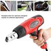 2000W Professional Heat Gun 350 650 Celsius (662 1202 Fahrenheit ) Hot Air Gun with 4 Nozzles