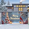 Christmas Garage Door Cover Large Banner Backdrop Decorations 16x7FT