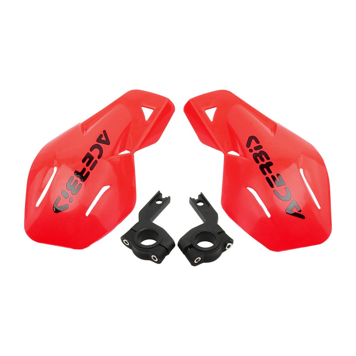 

Motocross Motorcycle Handguards Hand Protection Cross Security for 50cc to 200cc Floor Universal Accessories Enduro Moto Cross червоний