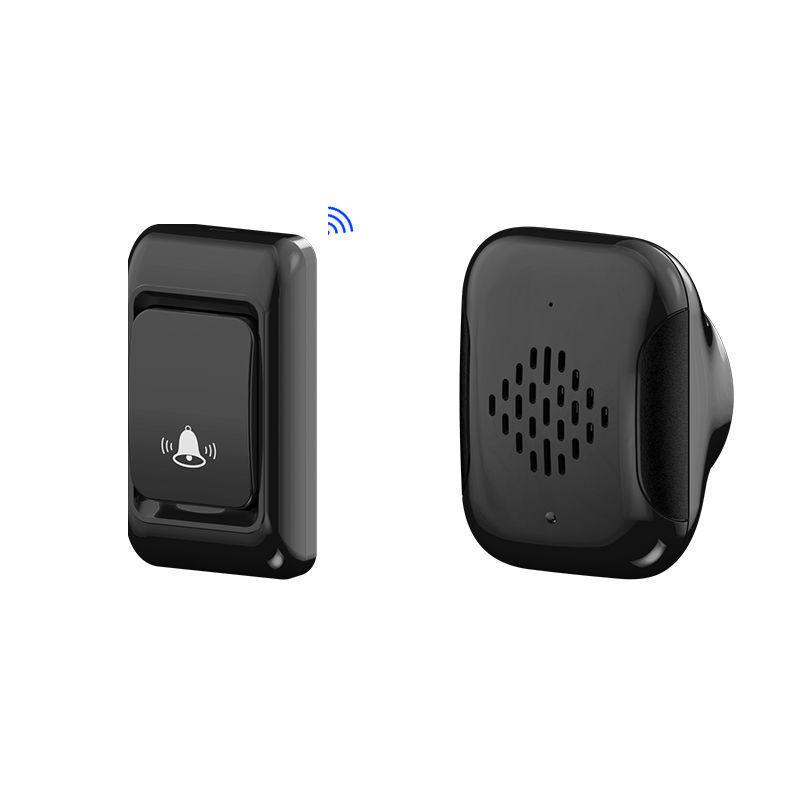 Long-Range Wireless Doorbell with Loud Volume, Ideal for Elderly Care and Remote Control, One-to-One or One-to-Two Connection