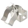 CLIPS Tool Holder 6-28mm Manganese Steel OPEN TYPE SPRING TERRY CLIPS Silver Courtyards Professional Practical