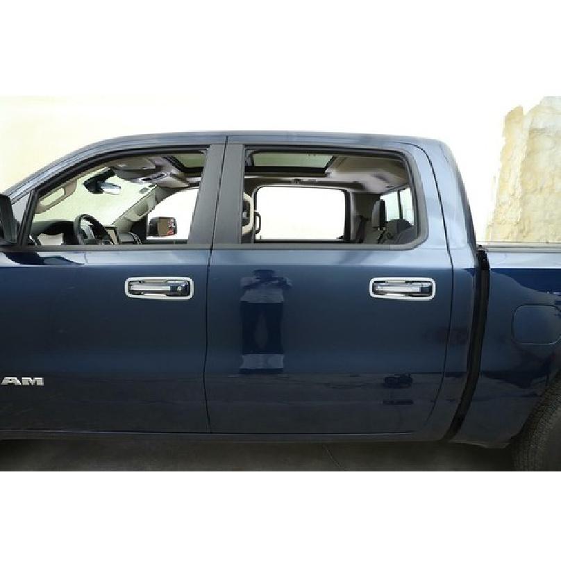 For - Dodge Ram 1500 ABS Chrome Outside Car Door Bowl Cup Cover Trim 8P
