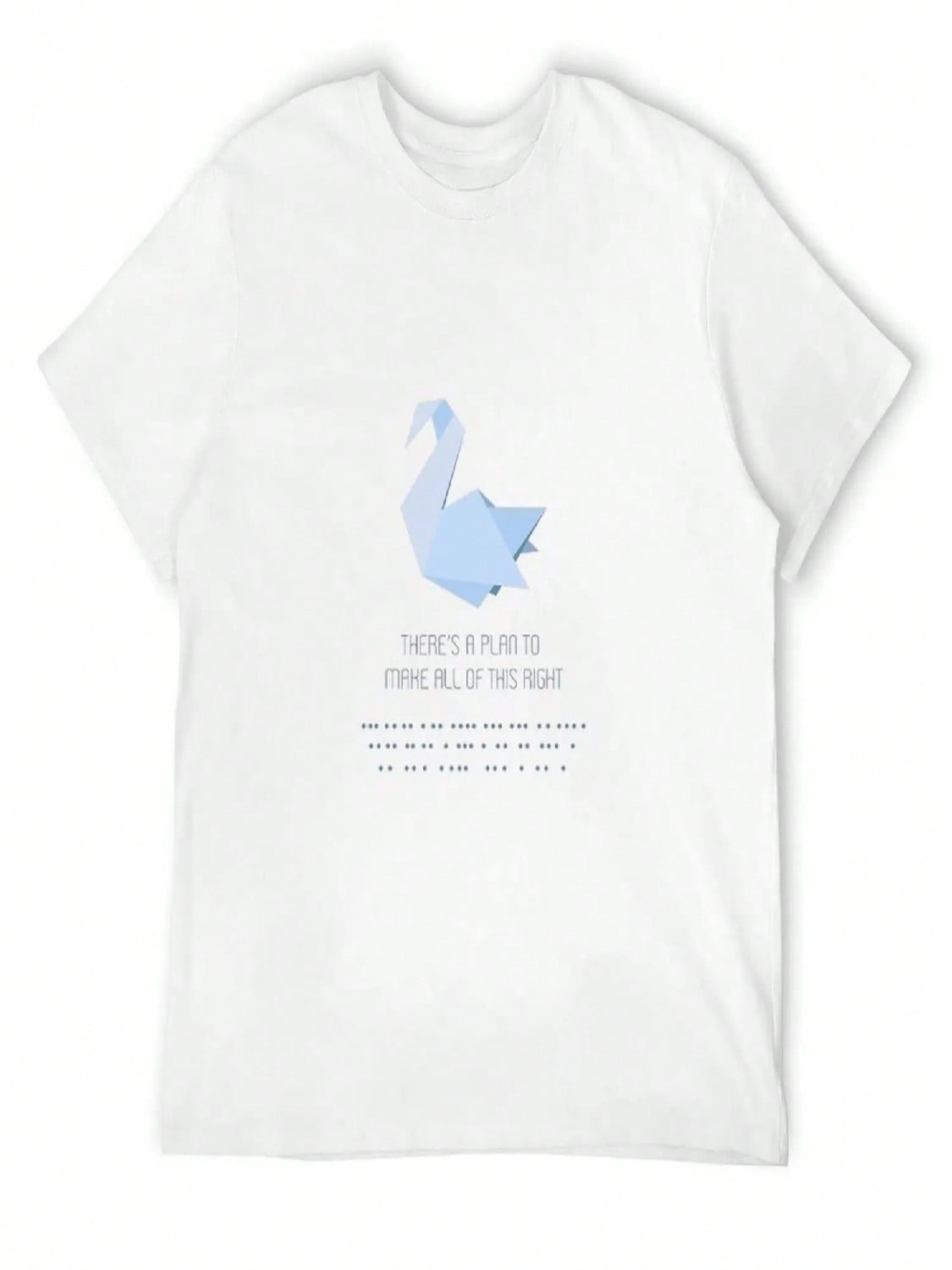Prison Break Origami T-Shirt Designer Shirts Graphic Tee Shirt Anime Tshirt Customs Design Your Own unisex Tshirt S разноцветный