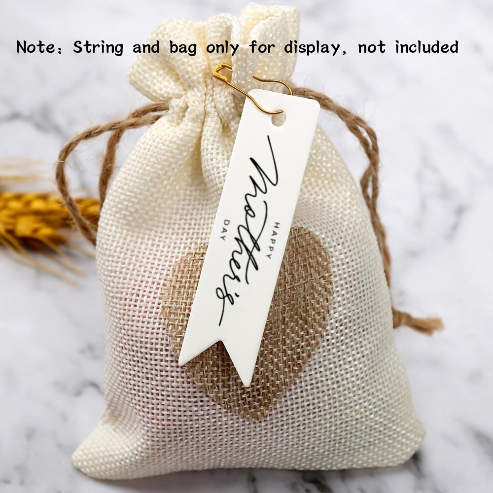 100pcs Happy Mother'S Day Gift Tags, Mother'S Day Hanging Labels for DIY Crafts Mother Party Gift Wrapping