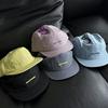 Gorra de béisbol de verano impermeable, secado rápido, estampada, ligera, protectora del sol, de ala plana, en serie de colores macarrón