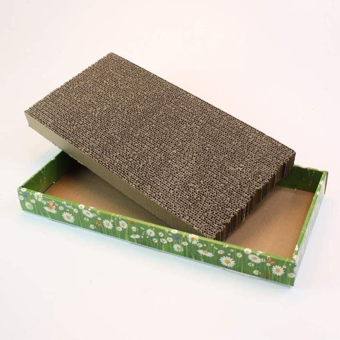 Tablette à égratigner pour Chat avec Catnip - CROCI - 48 cm - En carton