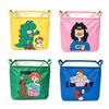Waterproof Foldable Storage Basket Cartoon Print Car Trunk Organizer New Laundry Hamper  Home