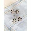 1pairs Women's Fashionable Buckle Designed Adjustable Waistband, Detachable & Adjustable, Avoid Unexpected Exposure