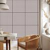 Wallpaper Fabric Pattern Red and Light Gray 50x1000