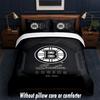 Set Biancheria da Letto Design Boston Bruins 1 Copripiumino + 2 Federe Morbido Traspirante Biancheria da Letto per la Casa