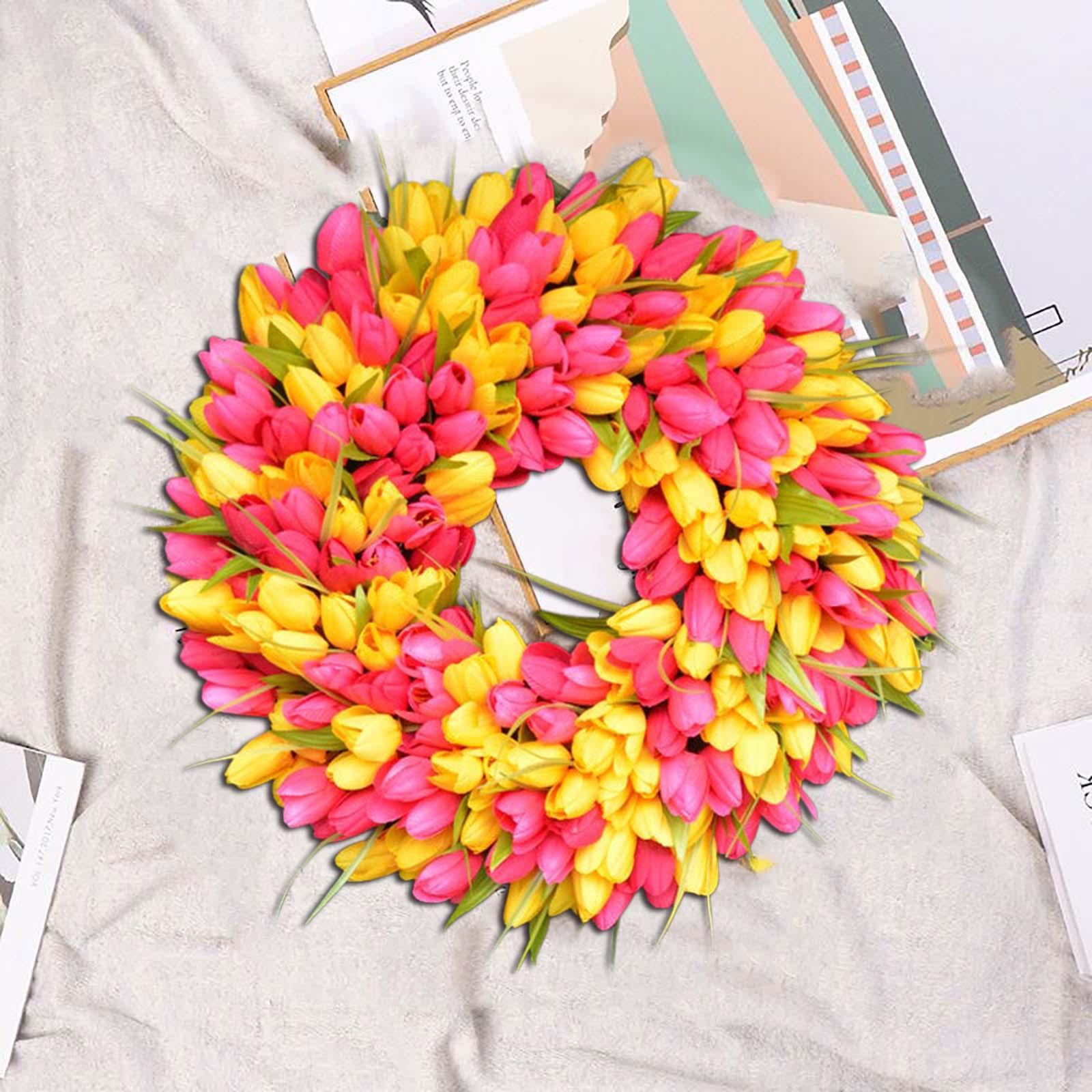 

(SU)Весенний европейский стиль, имитация гирлянды из ротанга, цветочный орнамент, имитация венок