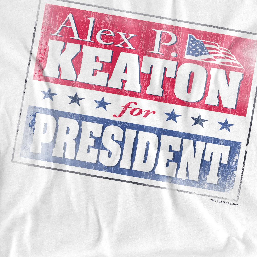 Family Ties Mens Alex for President T-Shirt