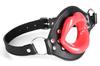 Gag Pour Les Lèvres Noir-Rouge - BDSMaster - Gags BDSM