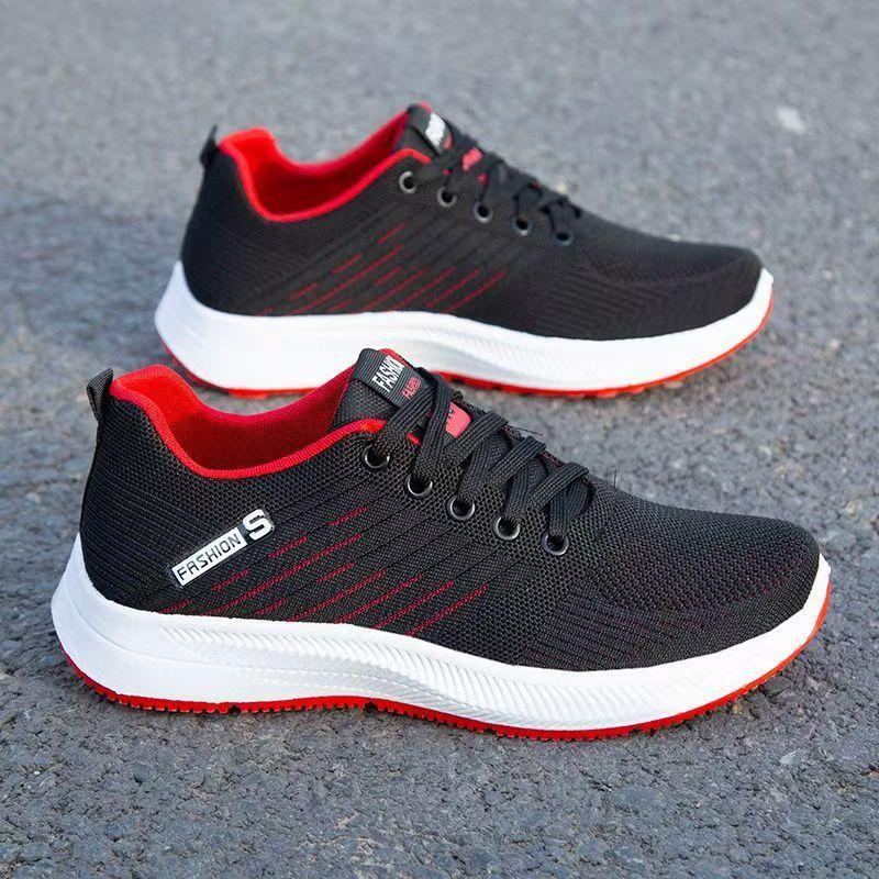 Sneakers Casual running shoes Flying woven mesh breathable coconut shoes 39