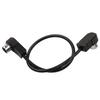 30cm 11.81in Car AUX Input Adapter CD Player Audio Cable High Toughness Replacement for Alpine