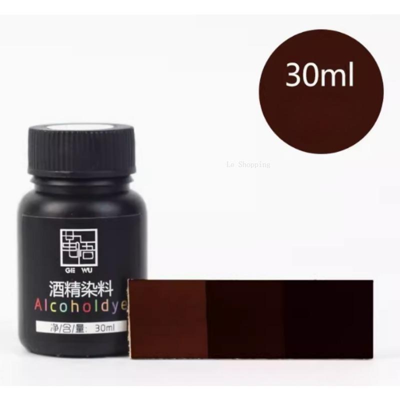 30ml Leather Alcohol Dye Containing Gold Solid Color Dye Handmade DIY Plant Tanning Bag Clothes Tintage Leather Art Pigment
