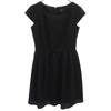 Made In Japan Short Sleeve One Piece 2 Black French Sleeve Women Used
