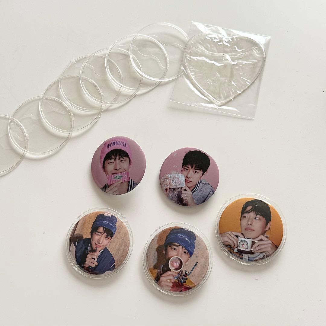 [USED] VICTON Byunchan Can Badge Official Merchandise