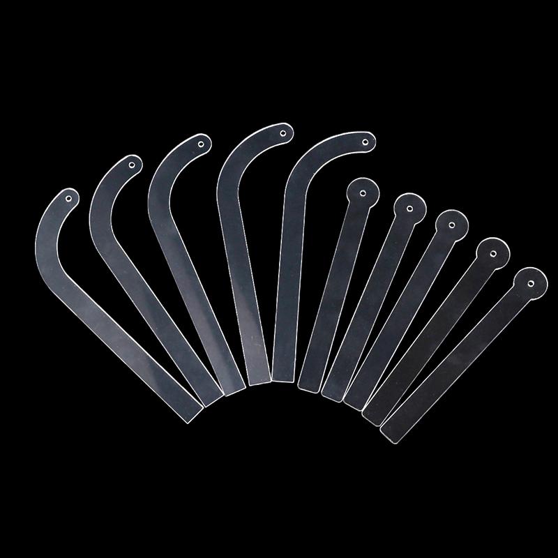 1/5 Stück Klarsicht Acryl Ohrring Display Halter Ständer Ohrring Trageeffekt Stab Ohrstecker Schmuck Anprobierstab