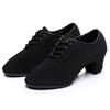 Oxford Cloth Modern Dance Teacher Shoes Latin Dance Shoes Jazz Dance Shoes for Men