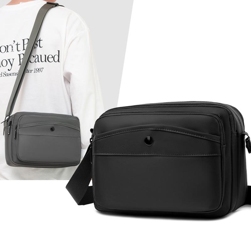 Men's Bag New Men's Shoulder Bag Casual Messenger Bag Simple Fashion Trend Handbag Business Bag