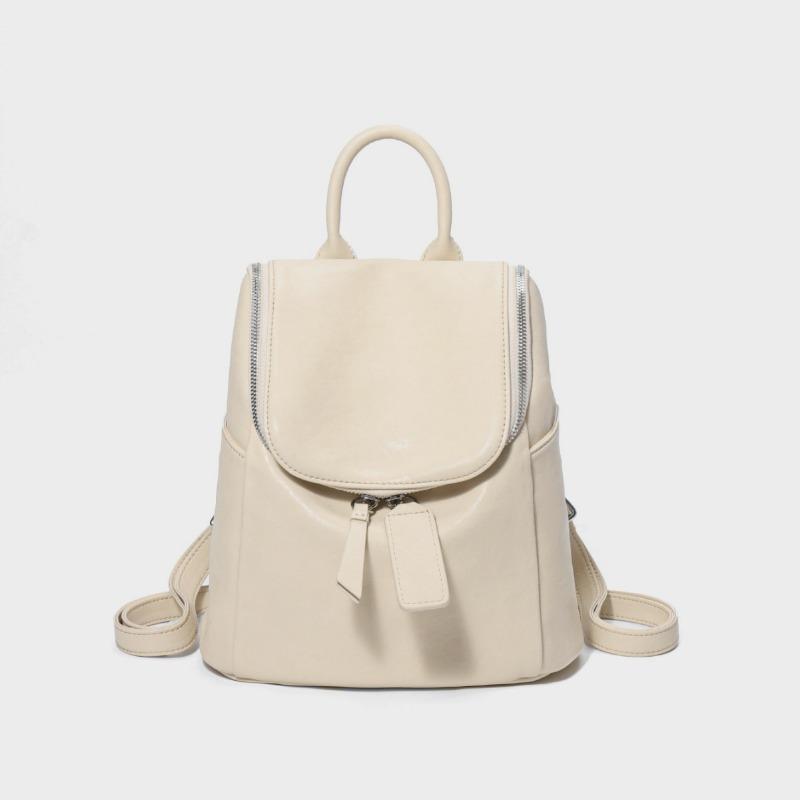Genuine Leather A Niche Retro Large-capacity Cowhide Bag Is A Commuting and Travel Backpack