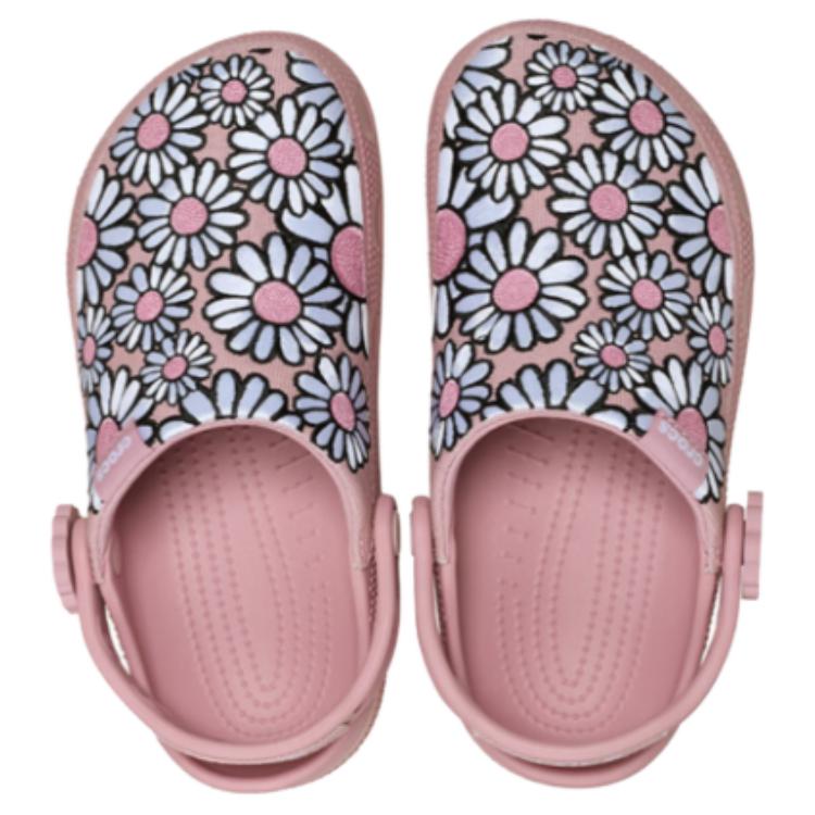 Crocs Klassieke Lichte Daisy Buitenklompen Damesklompen IJzerdraad-Paars 213231-5AD