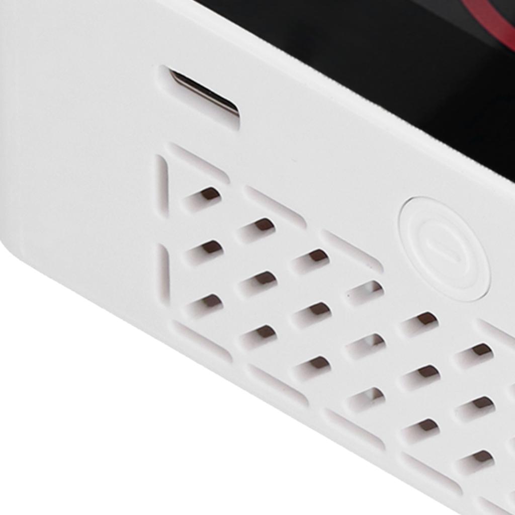 Smart Carbon Dioxide Detector USB Charging Infrared Temperature Humidity Quality Monitor