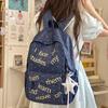 Schoolbag Korean version ins cute polka dot bow backpack female niche design fashion casual versatile student schoolbag