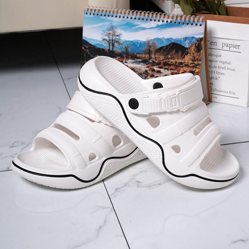 New summer men's sandals home outdoor personality trend thickened non-slip eva sandals cool slippers