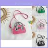 Trendy Children's Handheld Bag Stylish Little Girls Colorful Shoulder Bag Versatile Accessories
