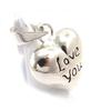 Les Trésors De Lily [C7517] - Silver Pendant 'Love You'