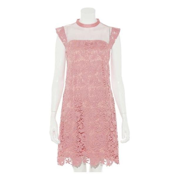 Lily Brown Lily Brown Back Ribbon Lace Dress