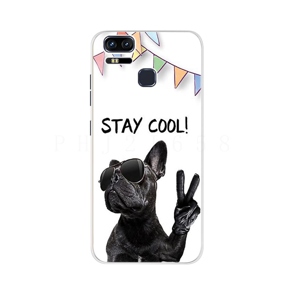For Asus Zenfone 3 Zoom ZE553KL Case Zenfone Zoom S Z01HD Z01HDA Silicone Soft TPU Phone Back Cover Cases For Asus ZE553KL Funda