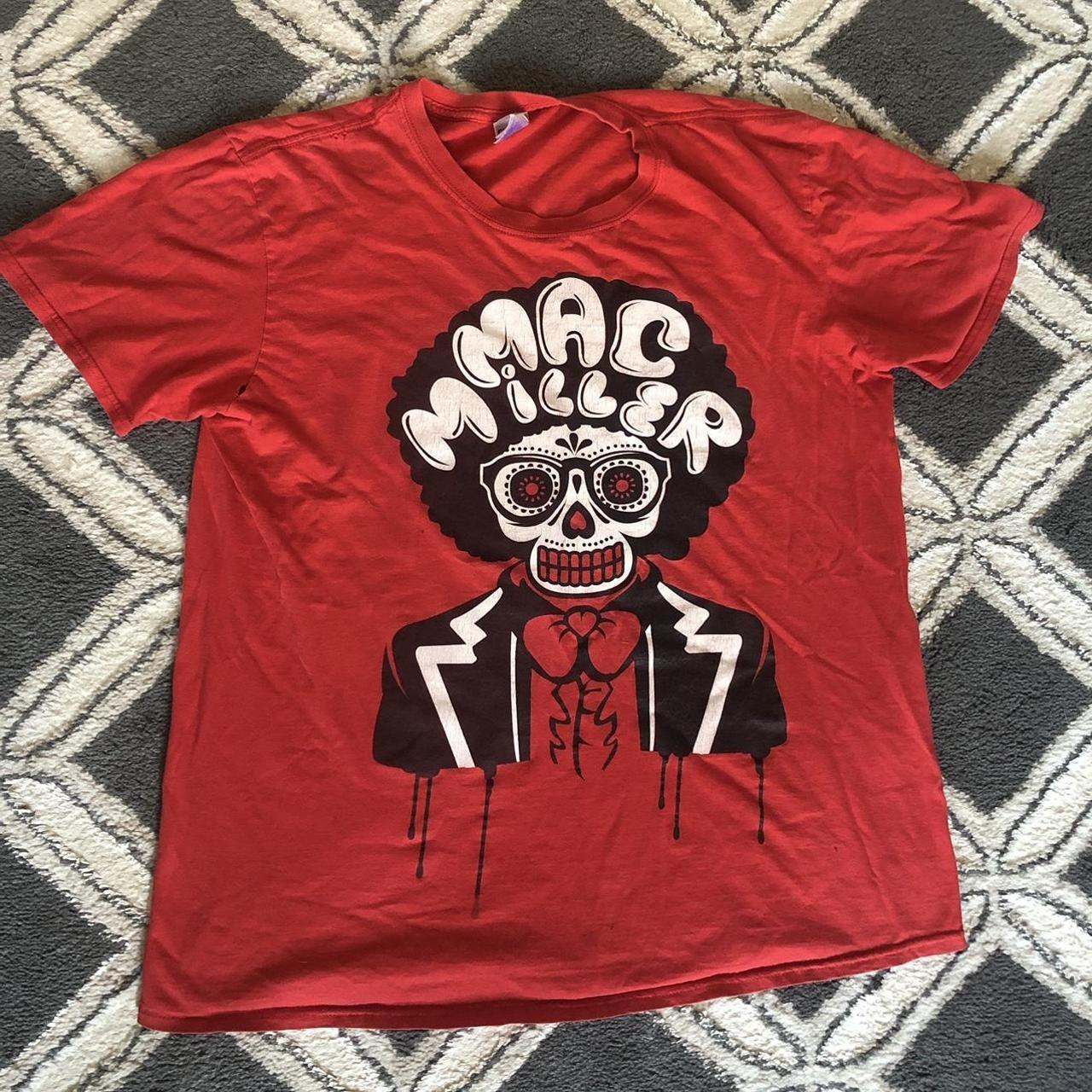 Винтажная футболка Mac Miller Under the Influence of Music Tour Унисекс S-5XL WA1869 XXL
