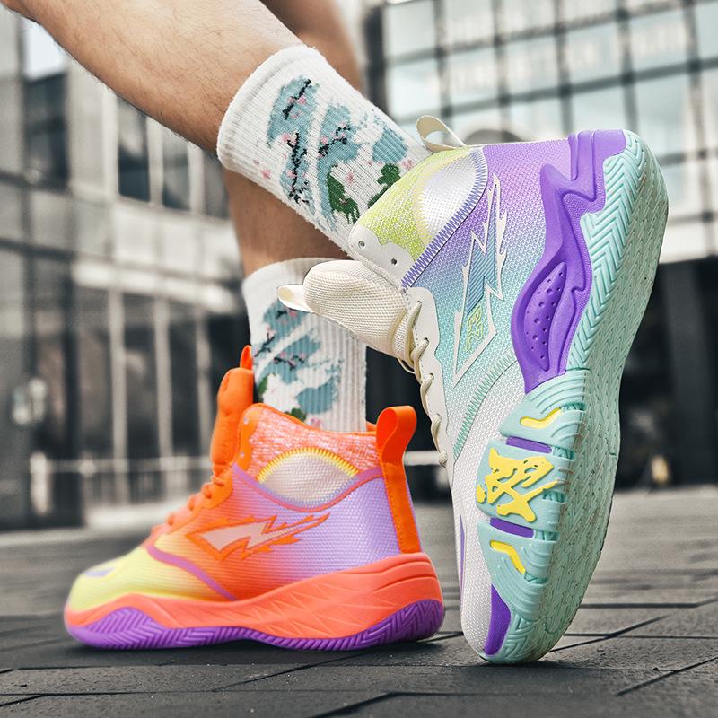 Cross Unisex Basketbalschoenen - Duurzaam voor Cement Gronden, Perfect voor Jeugd en Volwassenen in Sport en Hardlopen
