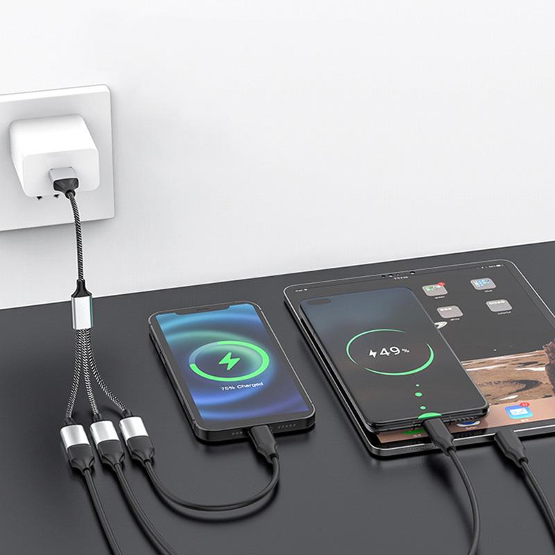 USB Cable Splitter HUB Extentions 2/3/4 Ports Phone Charger Power Adapter OTG Multiple Expander Charging Docking for Computer