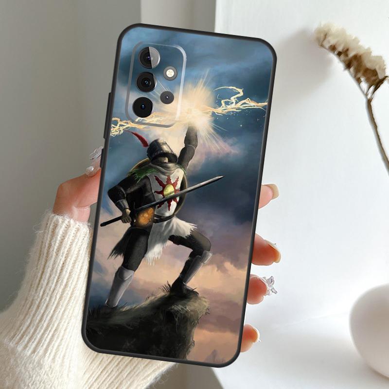Praise the Sun Dark Souls Für Samsung Galaxy A51 A71 A12 A22 A32 A52 A72 A13 A23 A33 A54 A53 A34 A73 A21S A52S Handyhülle