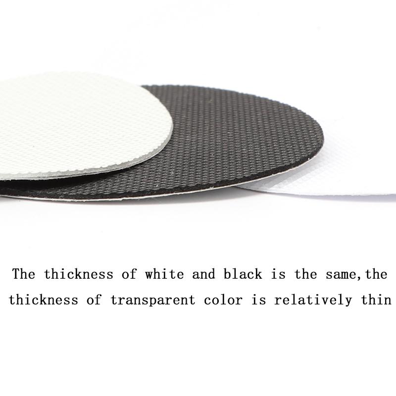 Self-Adhesive Anti-Slip Pads Shoes High Heel Sole Protector Rubber Cushion Insole Forefoot Non-Slip Heels Sticker Pads 2pcs/Pair