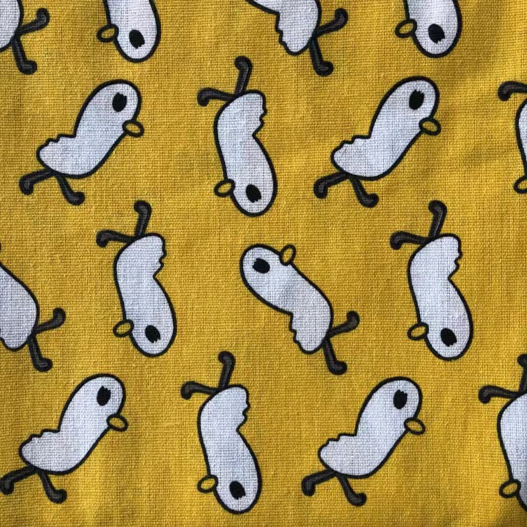 50 см * 150 см экологически чистая ткань из смеси хлопка и льна с принтом для поделок своими руками Duck