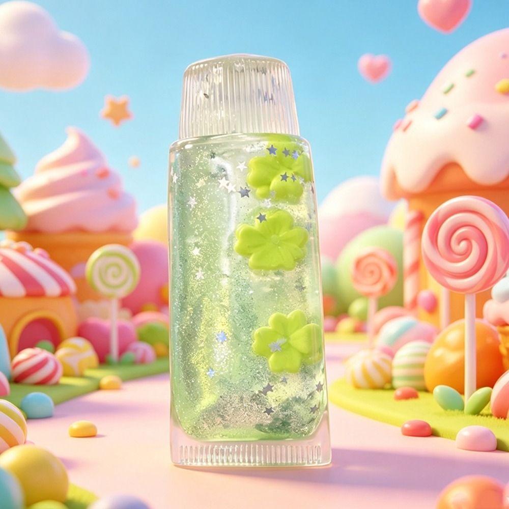 Nicht hüpfendes Zahnpasta-Quetschspielzeug Glitzer-Frucht-Quetschspielzeug Gesichtsreiniger Fidget Kinder & Erwachsene