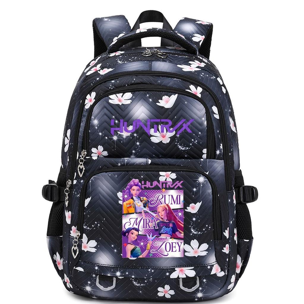Demon Hunters KPop Demon Hunters Backpack Peripheral Korean Edition Fashion Student School Bag