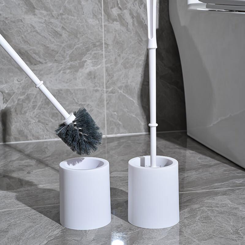 Taitaile Toilet Brush, Household Cleaning No Dead Angle Bathroom Brush Head, Toilet Cleaning Tool, Brush Set