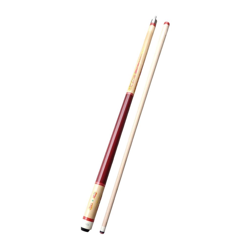 Billardstock 58" China Schwarz 8 Segmente Queue 13 mm Billard Rat