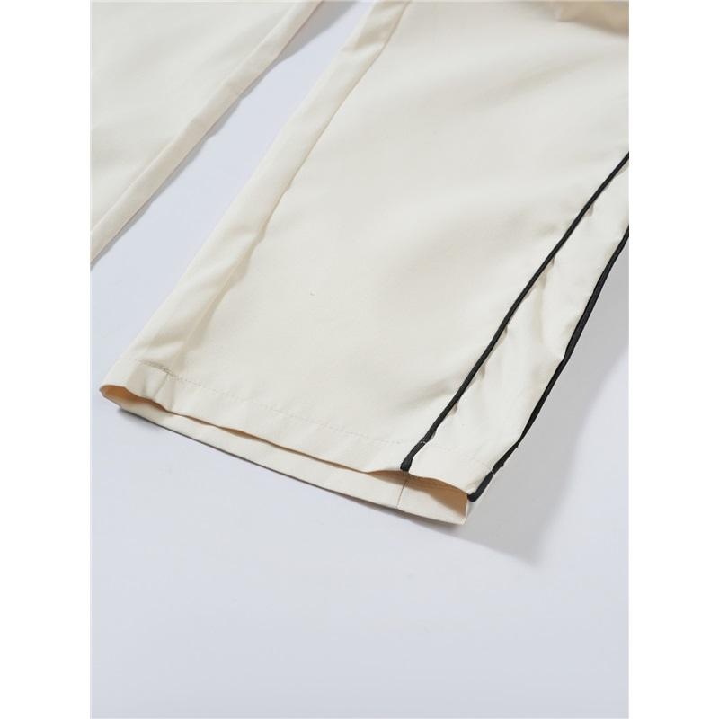 Mens Spring Summer High Street Vintage Tactical Pants Casual Pants Loose Straight Leg Joggers Fashionable Outdoor Wear