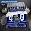 3PCS Fc Space Emblem Printed Soft Bedding Set,Including 1pc Duvet Cover And 2pcs Pillowcases Perfect for Bedroom, Dormitory, Fan gift
