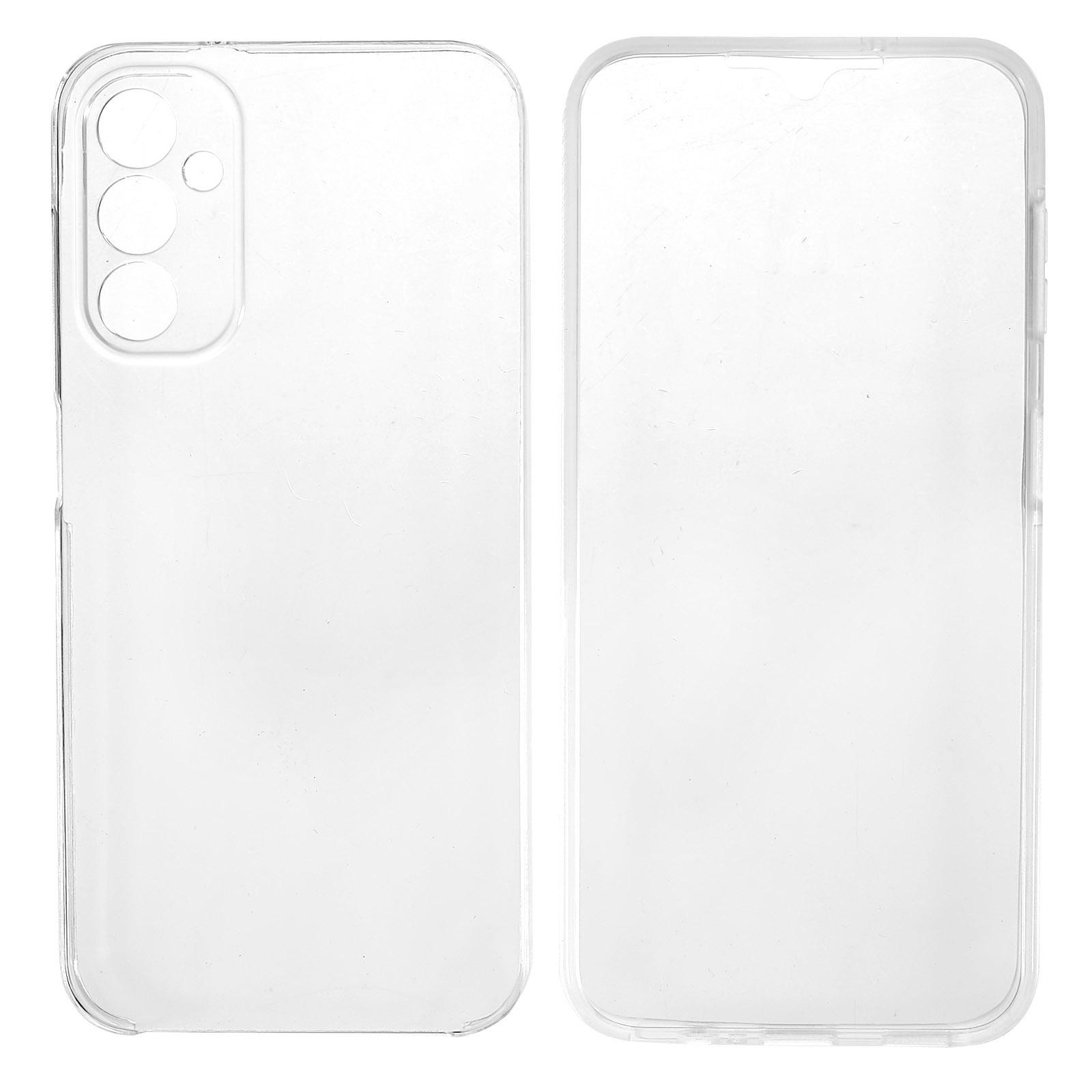 

For Samsung Galaxy A14 5G Detachable Phone Case TPU+Acrylic Full Coverage Cover with PET Screen Protector A