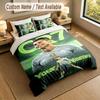 Bettwäsche-Set 1 Bettbezug 2 Kissenbezüge Cristiano Ronaldo Aufdruck Weiche Bettwäsche Schlafzimmerdekoration