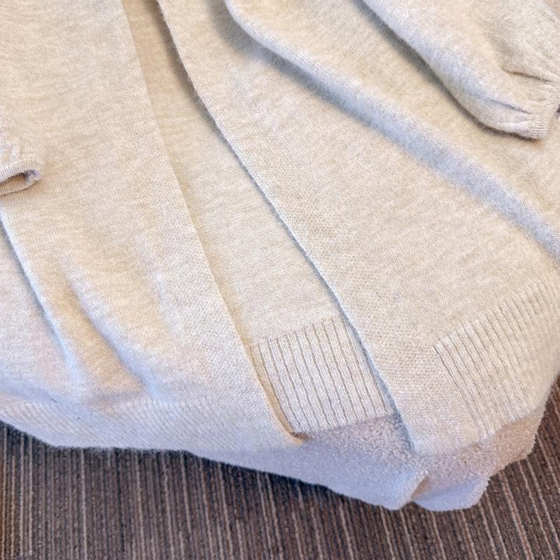 Women's Long Cardigan Coat with Oversized Design for Autumn and Winter, Comfortable and Cozy Top
